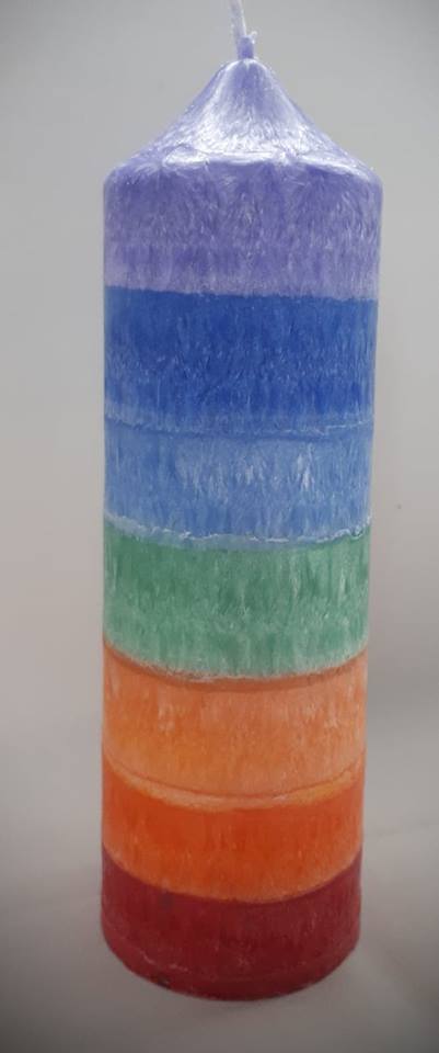 čakrová sviečka 2